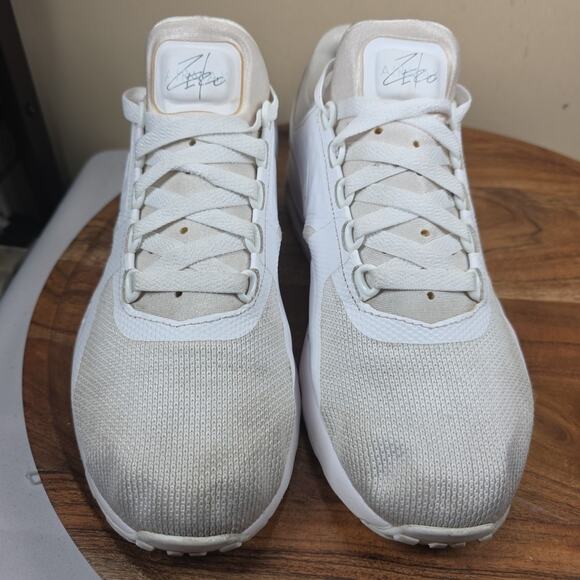 Nike Air Max Zero Essentials Triple White Mens Size 9 Low Top Shoes 876070-100 - Picture 4 of 10